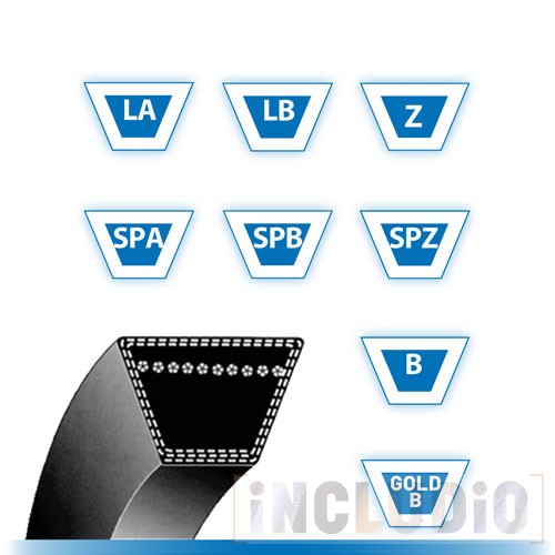 Mitsuboshi Belts - Wrapped V-belt - Backbending - Blade belt - Deck belt - Drive belt - Transmission belt