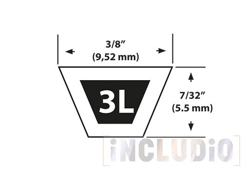 Mitsuboshi Belts  Super KB - 3L